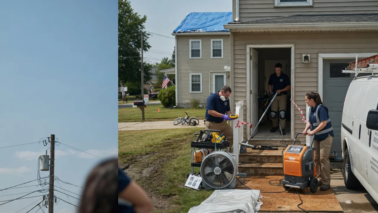 Water Damage Repair in Oskaloosa, KS near me